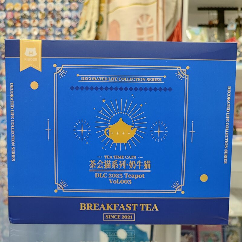 Оригинальная фигурка Ribose «Tea Time Cats» кошечка-коровка в чайнике — фото 8