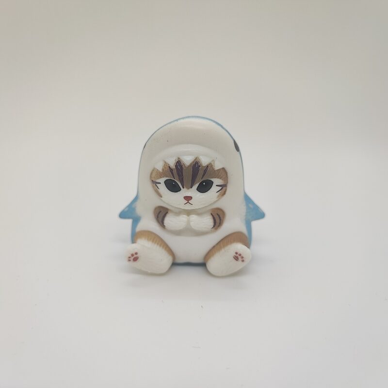 Фигурка «Няшные котики» Котик серый акула