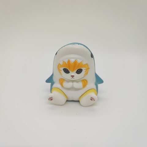 Фигурка «Няшные котики» Котик рыжий акула