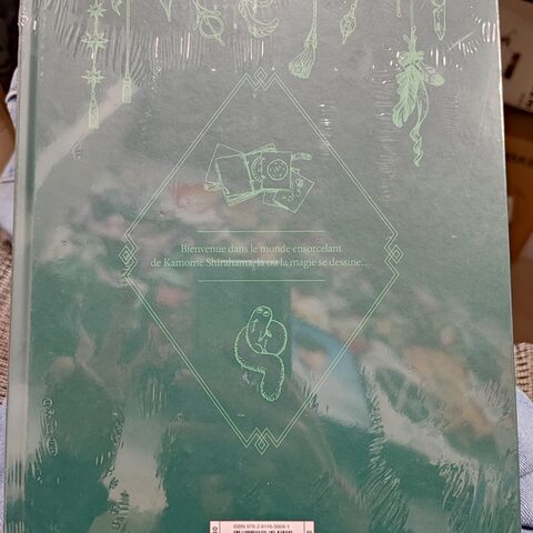 Оригинальный артбук «Ателье колдовских колпаков» зеленый на французском