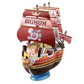 Сборная модель Bandai «Ван Пис» корабль большой мамочки маленький — миниатюра 1