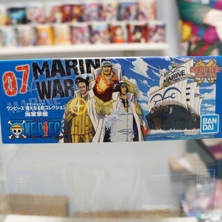 Сборная модель Bandai «Ван Пис» корабль дозорных маленький — миниатюра 4