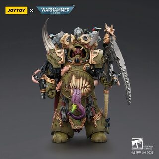Оригинальная подвижная фигурка JOYTOY Warhammer 1/18 Чемпион Терминатор Савана Смерти — миниатюра 1