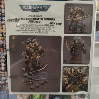 Оригинальная подвижная фигурка JOYTOY Warhammer 1/18 Чемпион Терминатор Савана Смерти — миниатюра 7