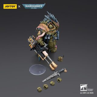 Оригинальная подвижная фигурка JOYTOY Warhammer 1/18 Повелитель Чумы Терминатор 1 — миниатюра 4