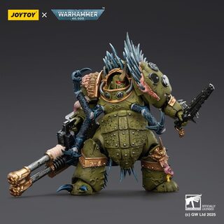 Оригинальная подвижная фигурка JOYTOY Warhammer 1/18 Повелитель Чумы Терминатор 1 — миниатюра 5