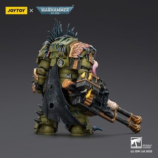 Оригинальная подвижная фигурка JOYTOY Warhammer 1/18 Повелитель Чумы Терминатор 1 — миниатюра 6