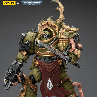 Оригинальная подвижная фигурка JOYTOY Warhammer 1/18 Повелитель Чумы Терминатор 3 — миниатюра 4