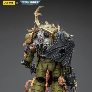 Оригинальная подвижная фигурка JOYTOY Warhammer 1/18 Повелитель Чумы Терминатор 3 — миниатюра 5