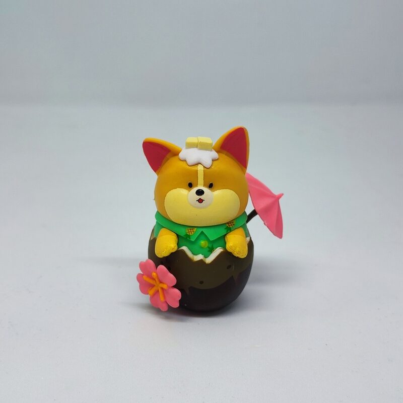 Фигурка Корги с зонтиком
