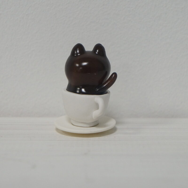 Фигурка «Няшные котики» Кофейные котики - Котик с кубиком сахара — фото 3
