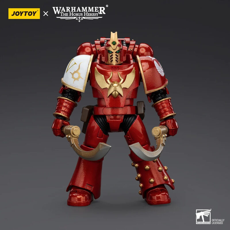 Оригинальная подвижная фигурка JOYTOY Warhammer 1/18 Мечник Кабала Тысячи Сынов