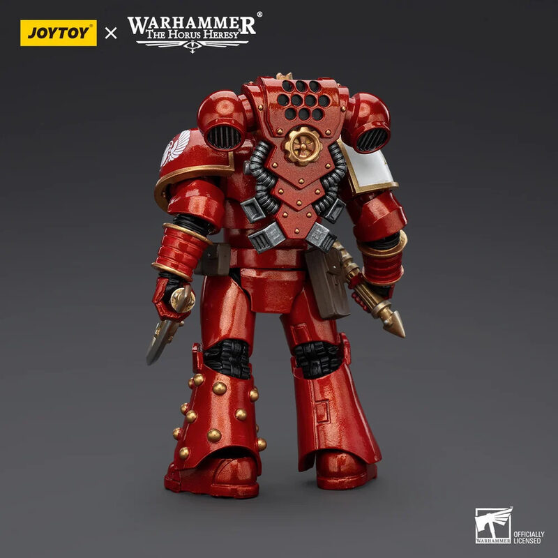 Оригинальная подвижная фигурка JOYTOY Warhammer 1/18 Мечник Кабала Тысячи Сынов — фото 2