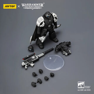 Оригинальная подвижная фигурка JOYTOY Warhammer 1/18 Мор Дейтан Гвардии Ворона — миниатюра 5