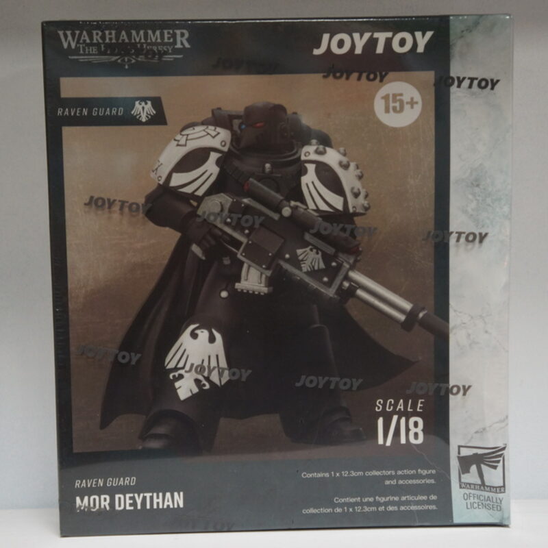 Оригинальная подвижная фигурка JOYTOY Warhammer 1/18 Мор Дейтан Гвардии Ворона — фото 6