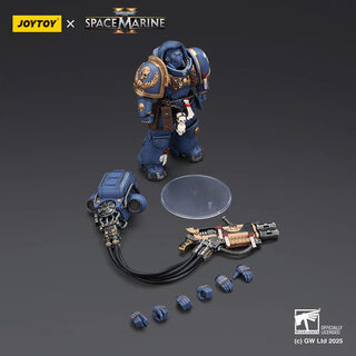 Оригинальная подвижная фигурка JOYTOY Warhammer 1/18 Ультрамарин Поддержка с мельтой — миниатюра 4