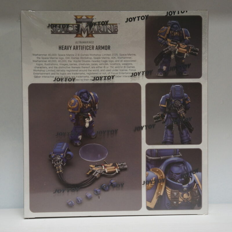 Оригинальная подвижная фигурка JOYTOY Warhammer 1/18 Ультрамарин Поддержка с мельтой — фото 6