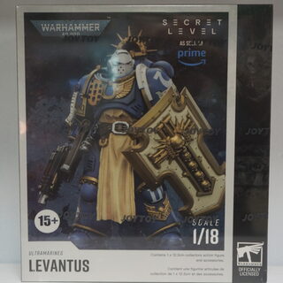 Оригинальная подвижная фигурка JOYTOY Warhammer 1/18 Ультрамарин Торвальд с силовым мечом, щитом и болт-пистолетом — миниатюра 6