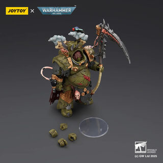 Оригинальная подвижная фигурка JOYTOY Warhammer 1/18 Терминатор из Савана Смерти — миниатюра 2