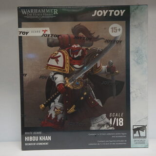 Оригинальная подвижная фигурка JOYTOY Warhammer 1/18 Хибу Хан искатель искупления Белых Шрамов — миниатюра 5