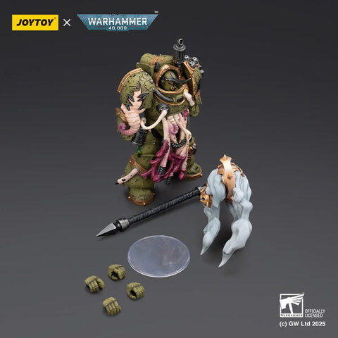 Оригинальная подвижная фигурка JOYTOY Warhammer 1/18 Повелитель чумы Гвардии Смерти