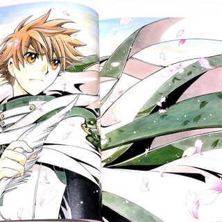 Оригинальный японский артбук «Студия Кламп / Studio Clamp» белый — миниатюра 10