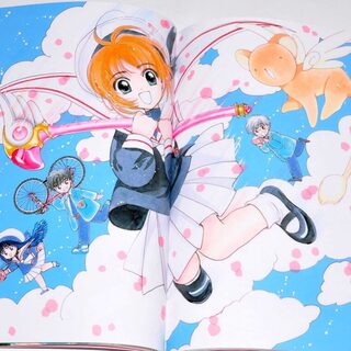 Оригинальный японский артбук «Студия Кламп / Studio Clamp» белый — миниатюра 6