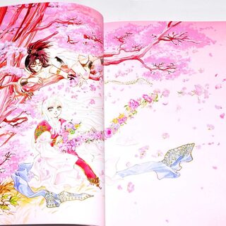 Оригинальный японский артбук «Студия Кламп / Studio Clamp» белый — миниатюра 9