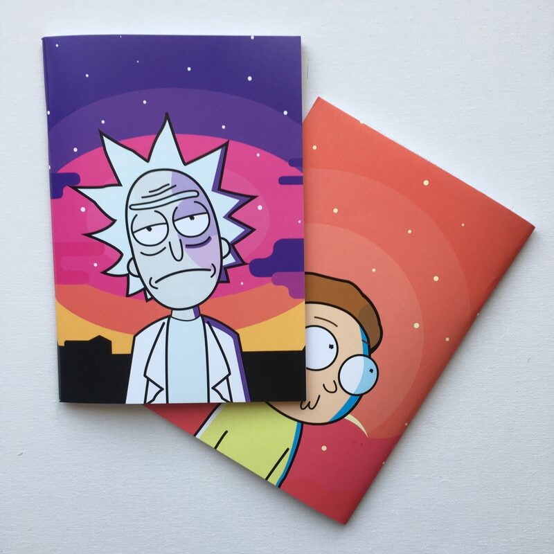Тетрадка «Рик и Морти»