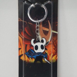 Железный брелок «Полый рыцарь / The Hollow Knight» Полый рыцарь — миниатюра 1