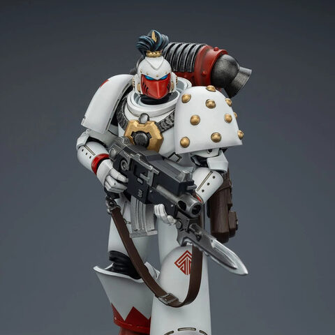 Оригинальная подвижная фигурка JOYTOY Warhammer 1/18 легионер Белых Шрамов