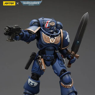 Оригинальная подвижная фигурка JOYTOY Warhammer 1/18 Примарис Аргарант — миниатюра 4
