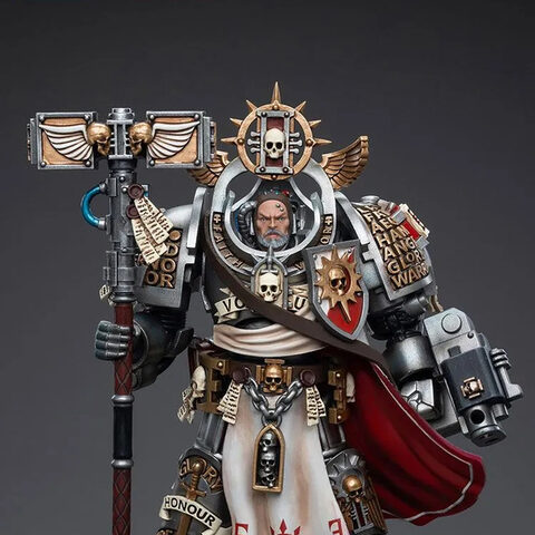 Оригинальная подвижная фигурка JOYTOY Warhammer 1/18 Великий магистр Серых Рыцарей Волдус