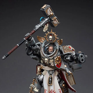 Оригинальная подвижная фигурка JOYTOY Warhammer 1/18 Великий магистр Серых Рыцарей Волдус — миниатюра 3