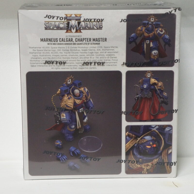 Оригинальная подвижная фигурка JOYTOY Warhammer 1/18 Марнеус(Марний) Калгар, Мастер Ордена — фото 6
