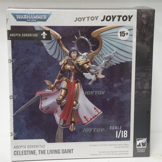 Оригинальная подвижная фигурка JOYTOY Warhammer 1/18 Адепта Сороритас Целестина, Живая Святая — миниатюра 5
