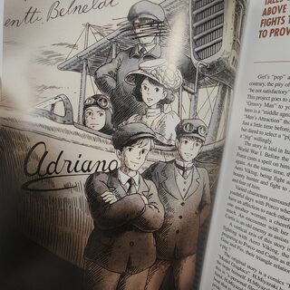 Оригинальный японский артбук «Порко Россо» — миниатюра 2