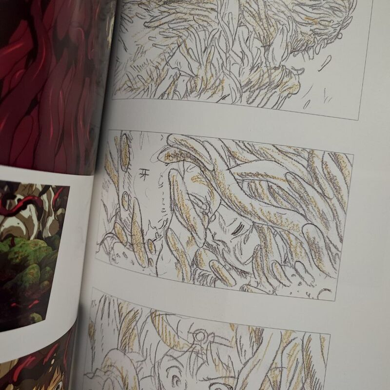 Оригинальный японский артбук «Принцесса Мононоке» — фото 8