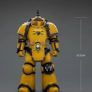 Оригинальная подвижная фигурка JOYTOY Warhammer 1/18 Знаменосец имперских кулаков — миниатюра 4