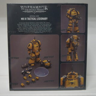 Оригинальная подвижная фигурка JOYTOY Warhammer 1/18 Знаменосец имперских кулаков — миниатюра 7