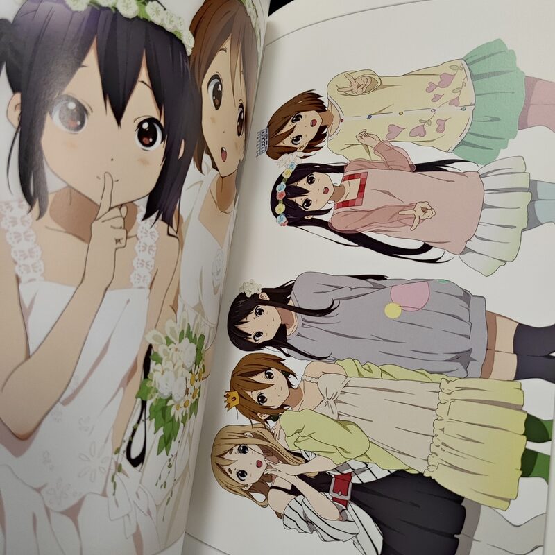 Оригинальный японский артбук «K-on!» другой — фото 5
