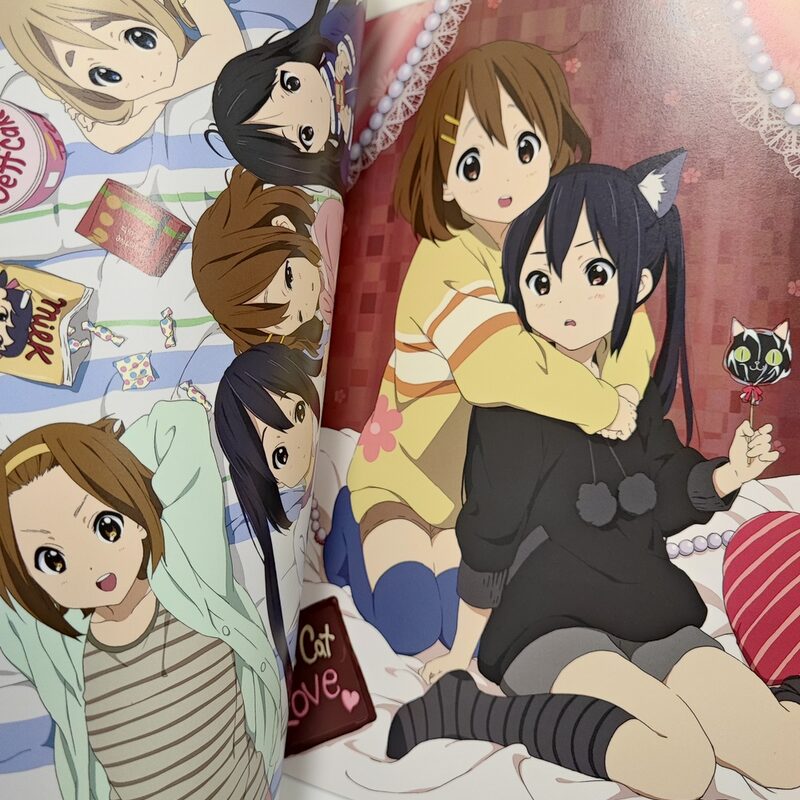 Оригинальный японский артбук «K-on!» другой — фото 7