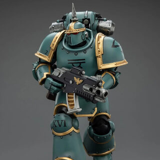Оригинальная подвижная фигурка JOYTOY Warhammer 1/18 Сын Хоруса, Тактический легионер — миниатюра 3
