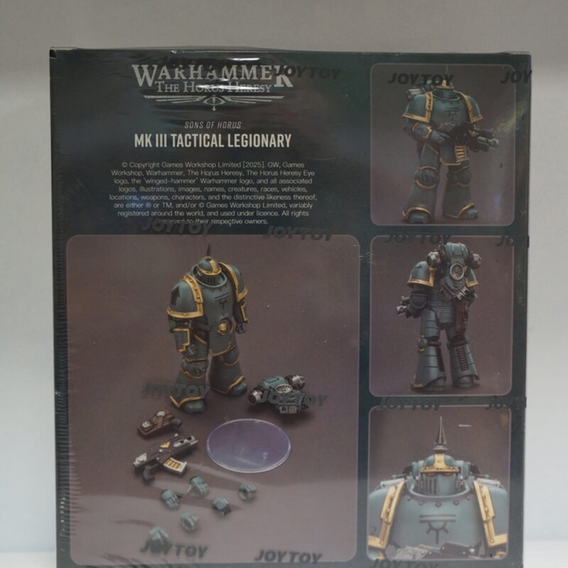 Оригинальная подвижная фигурка JOYTOY Warhammer 1/18 Сын Хоруса, Тактический легионер — фото 7