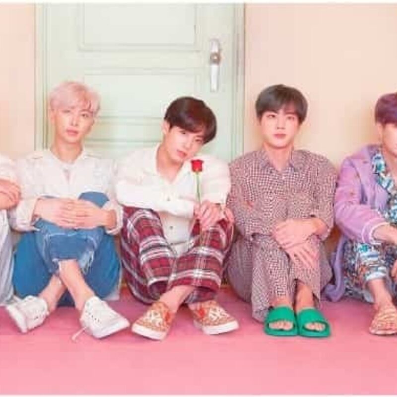 Кружка «К-поп» BTS розочка — фото 2