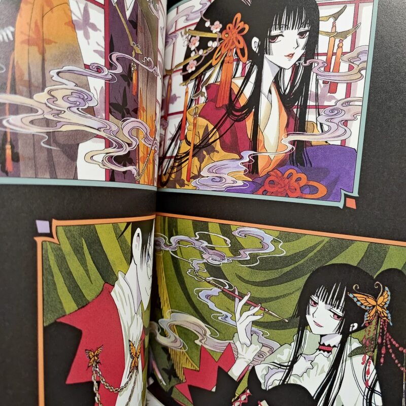 Оригинальный японский артбук «Студия Кламп / Studio Clamp» белый голубой — фото 5