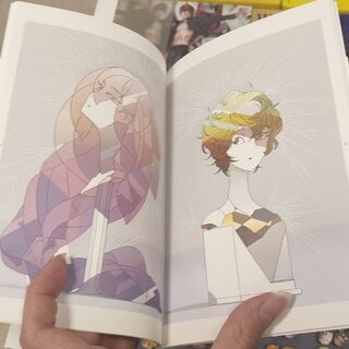 Оригинальная японская книга иллюстраций «Страна самоцветов» — миниатюра 5