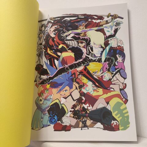 Оригинальный японский артбук студии Trigger x Gainax