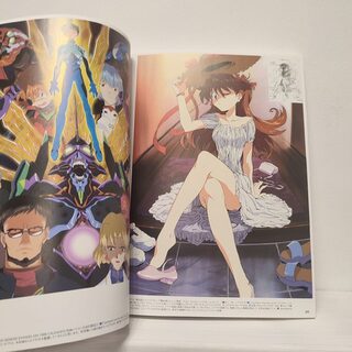 Оригинальный японский артбук студии Trigger x Gainax — миниатюра 3