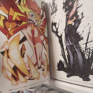 Оригинальный японский артбук студии Trigger x Gainax — миниатюра 5